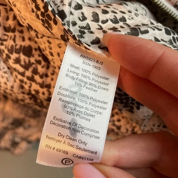 ATM Anthony Thomas Melillo Snake Print Puffer Jacket - Picture 8 of 10